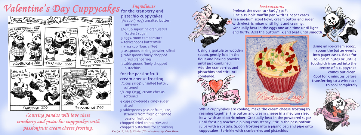 Valentine's Day Cuppycake by Bob T. Panda