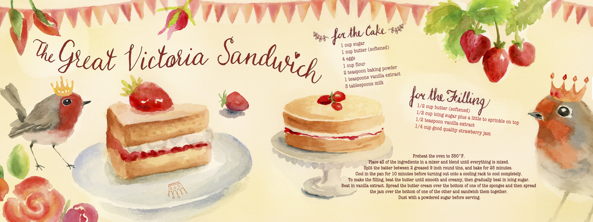 Victoria Sponge by Deb Trevitt
