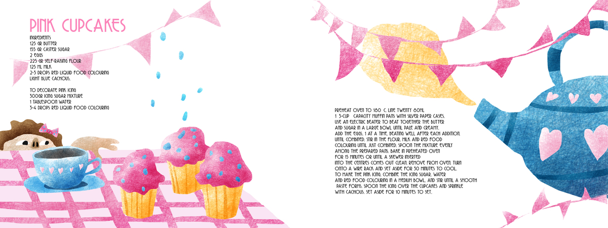 Pink Cupcakes by Silvia Caturano