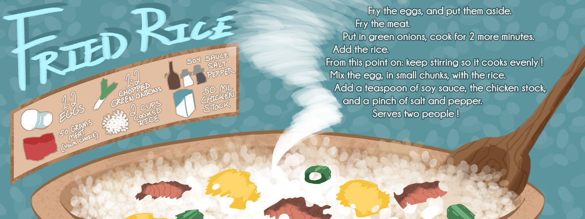 Fried Rice by Haruka Grundy Haruka grundy theydrawandcook final