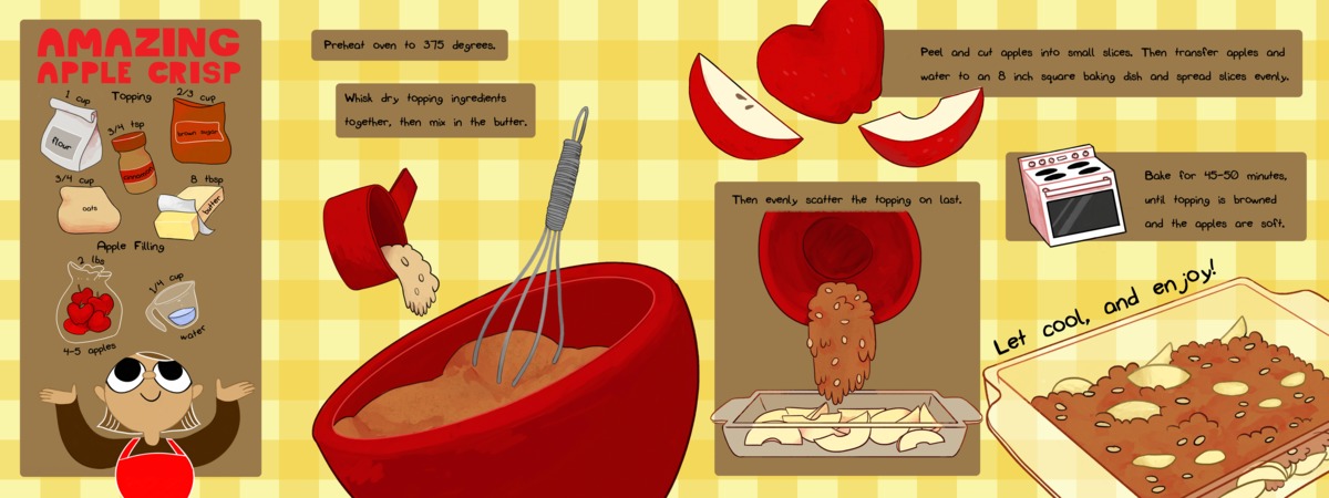 Amazing Apple Crisp by Mazie Lovie