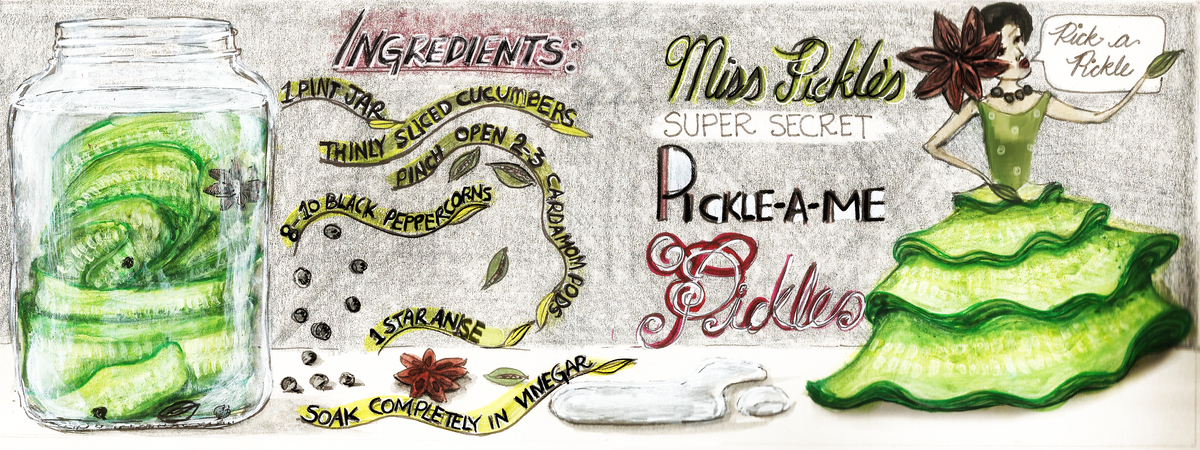 Pickly Cucumbers by Sal Heye Tdaccolo