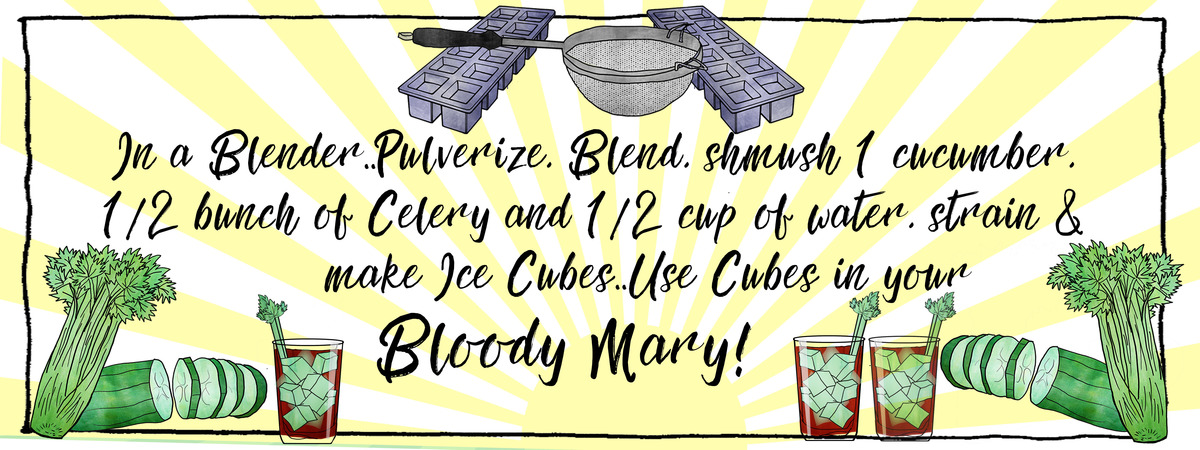 Bloody Mary Flavor Cubes by Julie DuCharme Fallone Bloodymarycubes