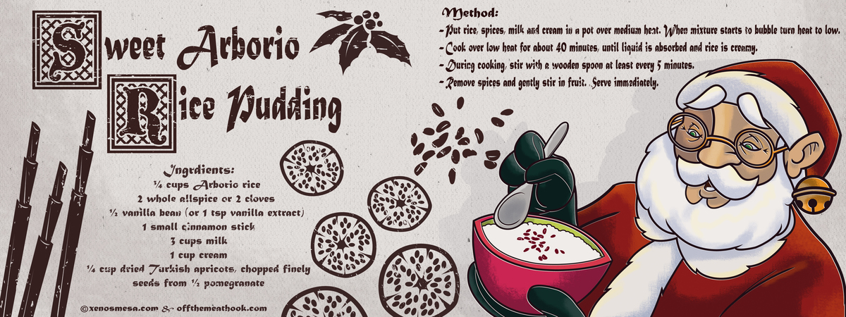 Sweet Arborio Rice Pudding by Xenos Mesa Mesa ricepudding 300