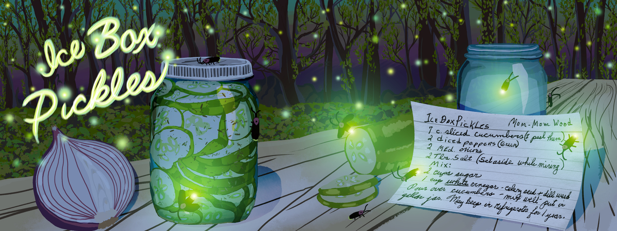 Ice Box Pickles by Meredith Lyons Lyons meredith tdac towsonu