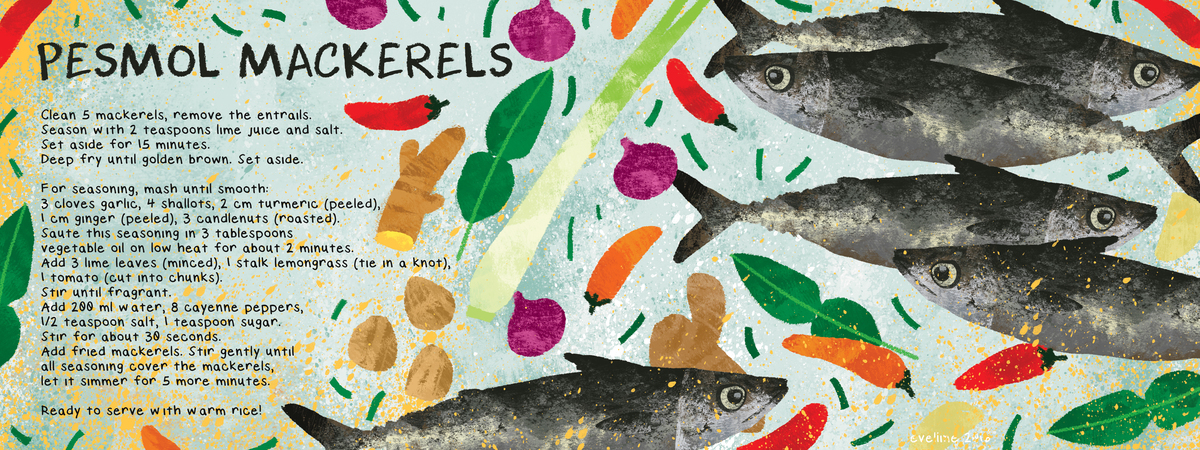 Pesmol Mackerels by Evelline Andrya