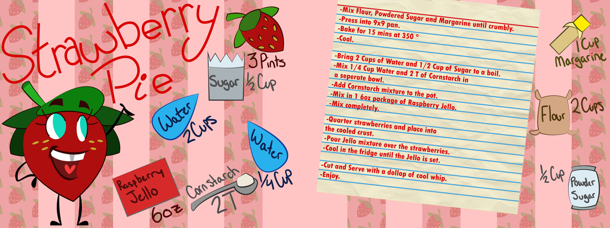 Strawberry Pie by Sam Pickett
