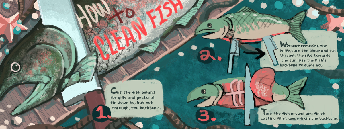 How to Clean Fish by Sayoko Ariga