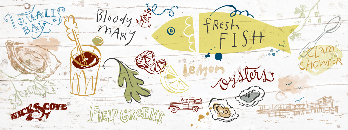 Nick's Cove and Cottages Feast by Nicky Ovitt