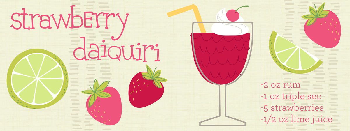 Strawberry Daiquiri by Elizabeth Silver