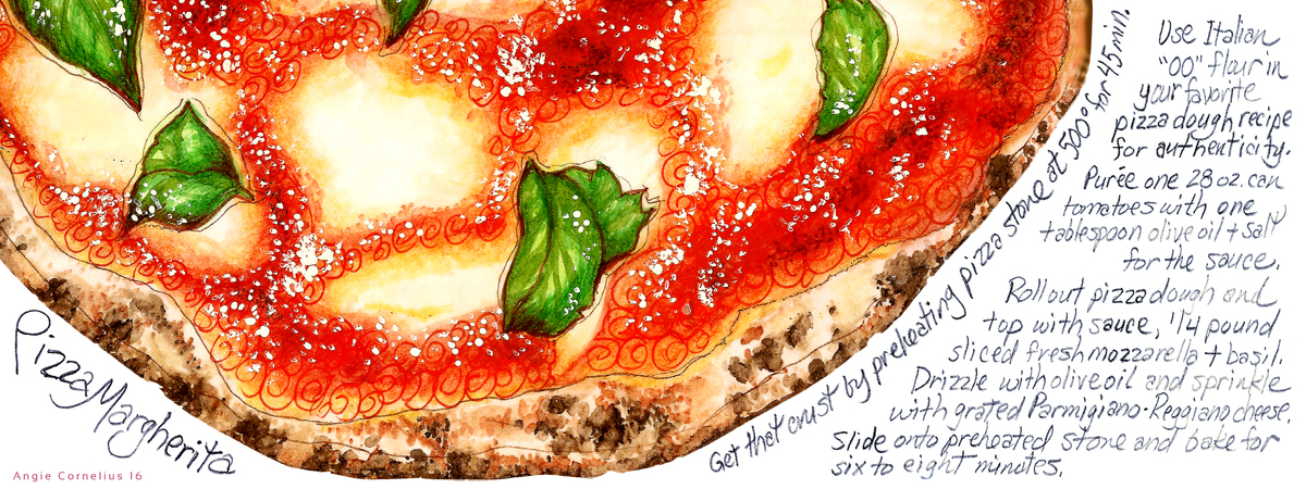 Pizza Napoletana, Margherita Style by Angie Cornelius - Savor & Quirke