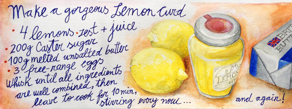 Make a gorgeous Lemon Curd by Vanessa Binder Lemoncurdrecipe byvanessabinder