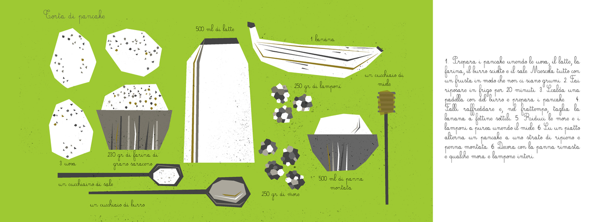 Torta di pancake by Cinzia Franceschini Ricetta 01they draw and cook
