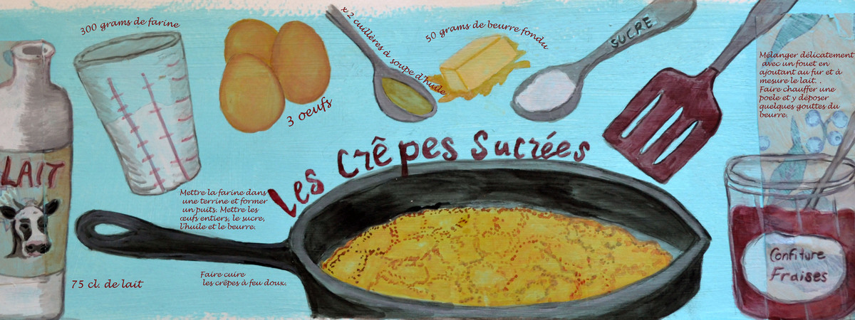 Crêpes Sucrées by Veronique Latimer