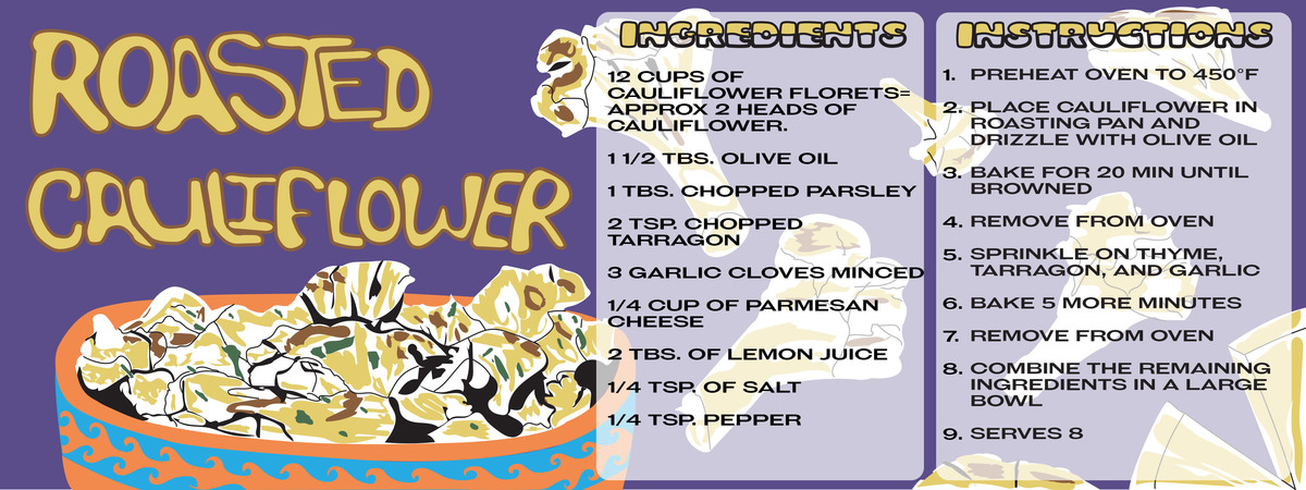 Roasted Cauliflower by Sean Spheeris Roasted cauliflower