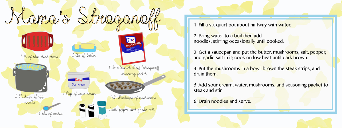 Mama's Stroganoff by Kayleigh Shepard Shepard stroganoff