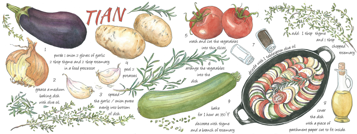 Tian provençal by Suzanne de Nies