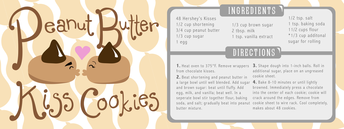 Peanut Butter Kiss Cookies by Kelly Bumb Pbkisscookies