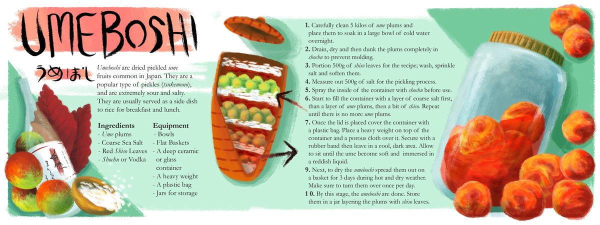 Umeboshi by Hikari Kobayashi A2 food recipe