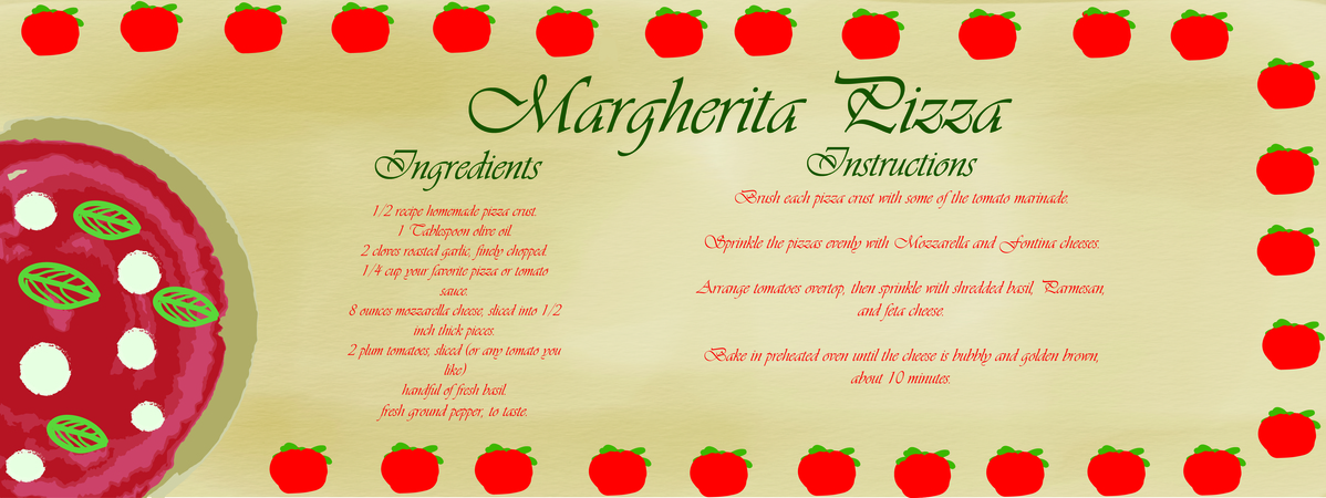 Margherita Pizza by Emi Chavez Pizza final