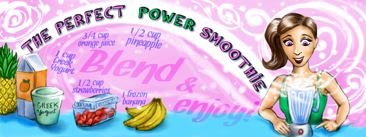 The Perfect Power Smoothie by Lindsey Gill