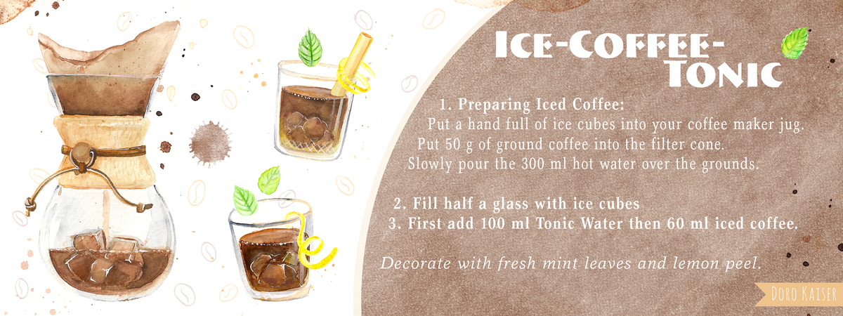 Ice Coffee Tonic by Doro Kaiser Tdacicecoffetonic