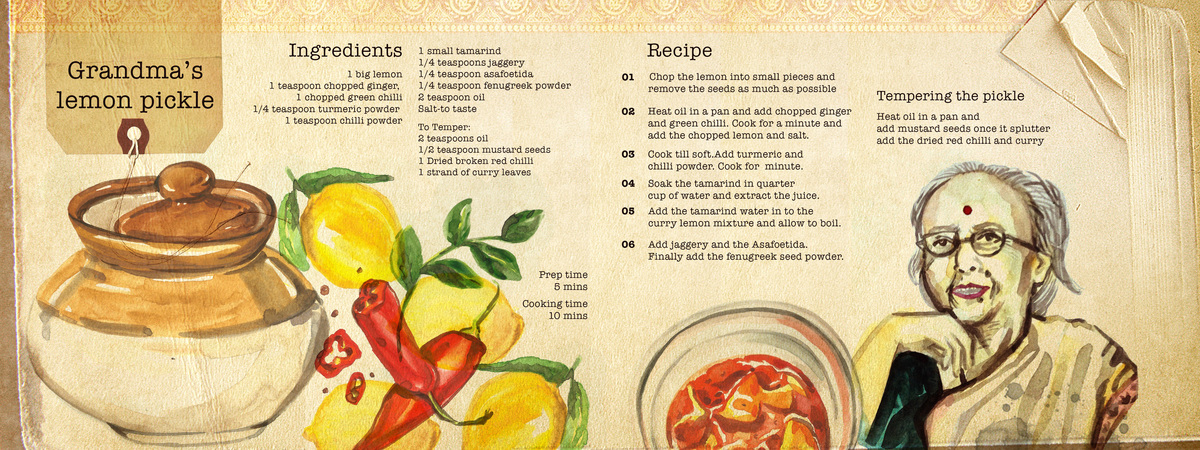 Grandma's Lemon Pickle by Shruti Prabhu