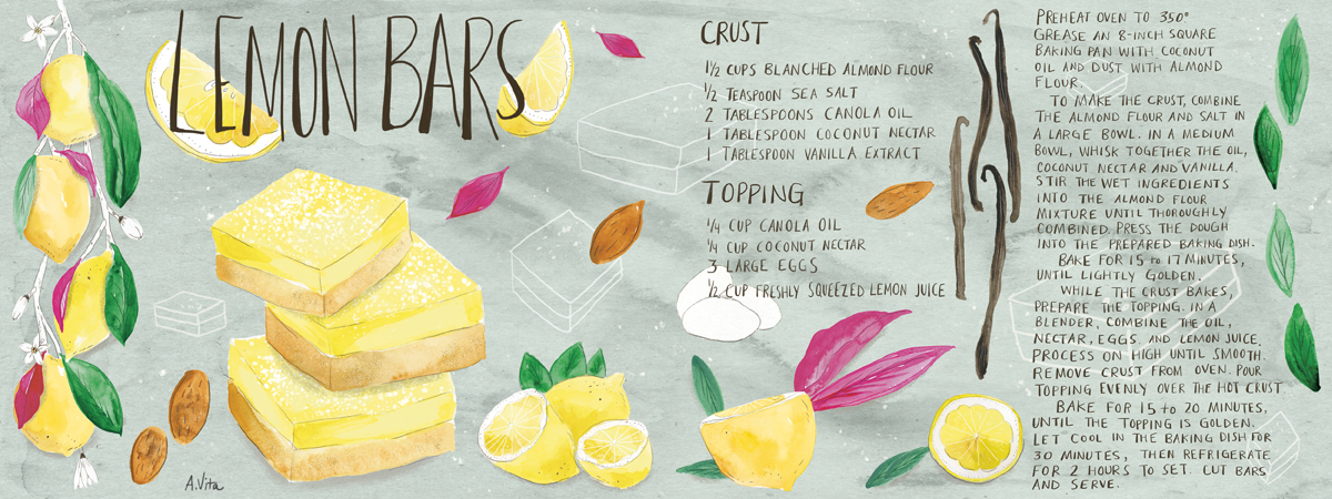 Lemon Bars by Adrienne Vita Adriennevita lemonbar recipe