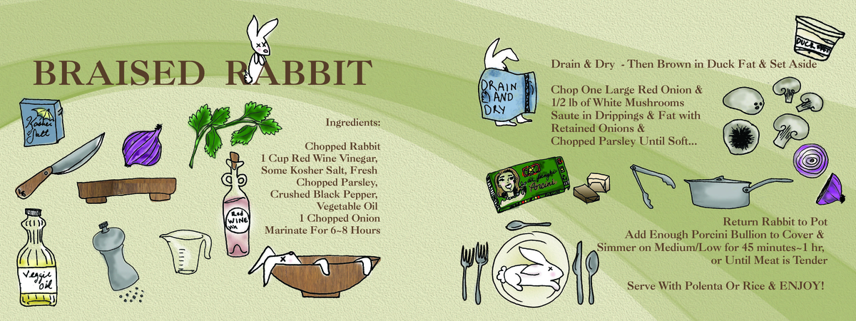 Braised Rabbit by LaraGeorgine