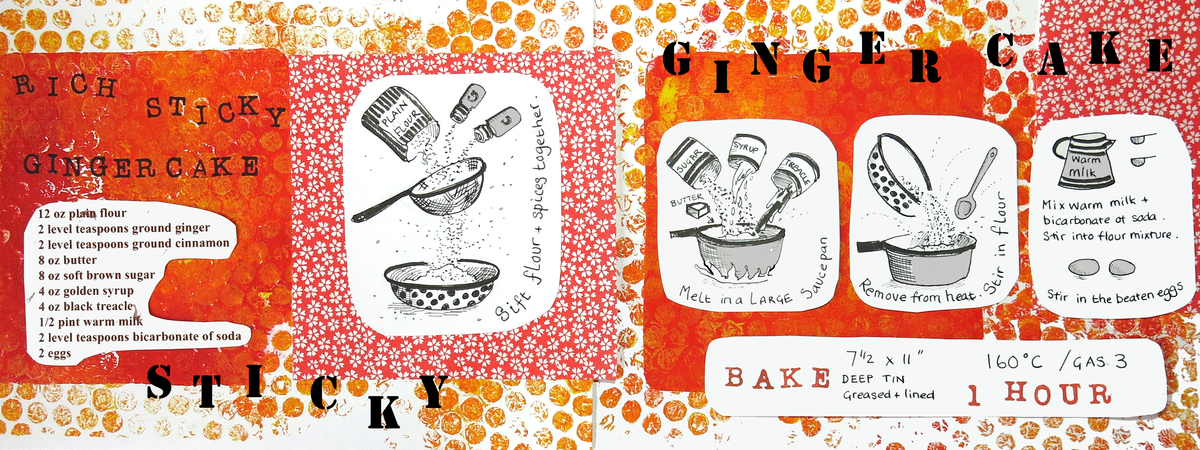 Rich sticky Gingercake by Katie Clare