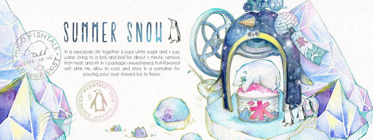 Summer Snow by Hugo。Fishtale