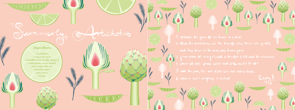 Summerly Artichokes by youdesignme Summerly artichokes
