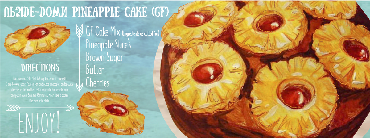 Gluten Free Upside-Down Pineapple Cake by Heather Sisson