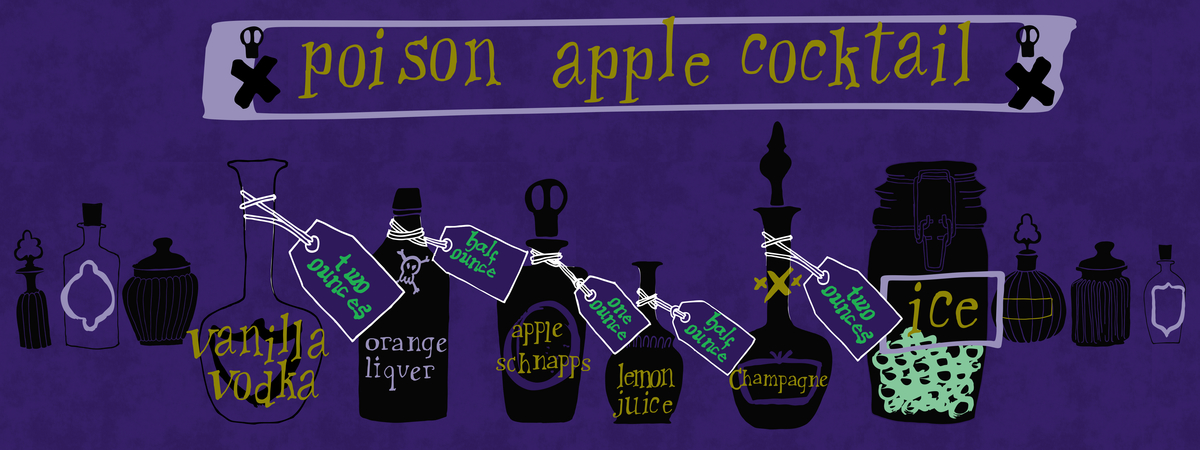 Poison Apple Cocktail by Candy Joyce