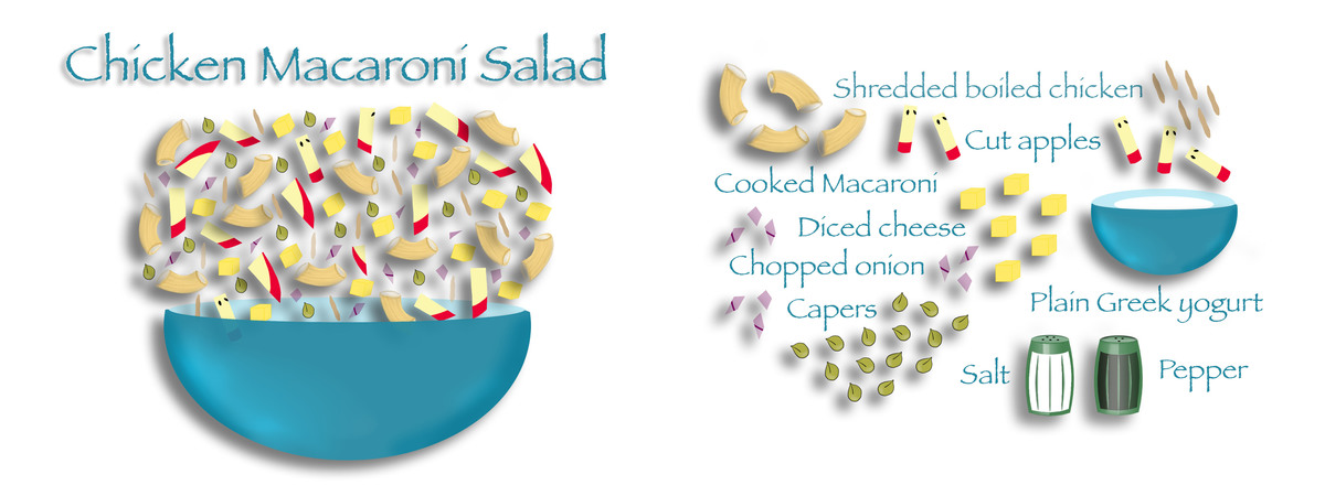 Chicken Macaroni Salad by Elaine Vitikainen