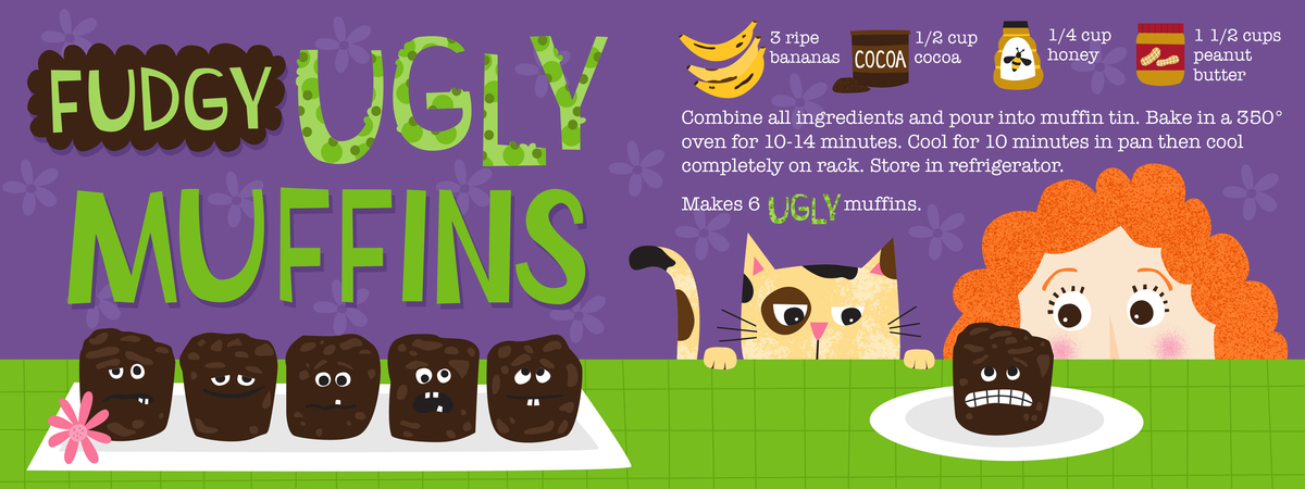 Fudgy Ugly Muffins by Lisa Kubenez