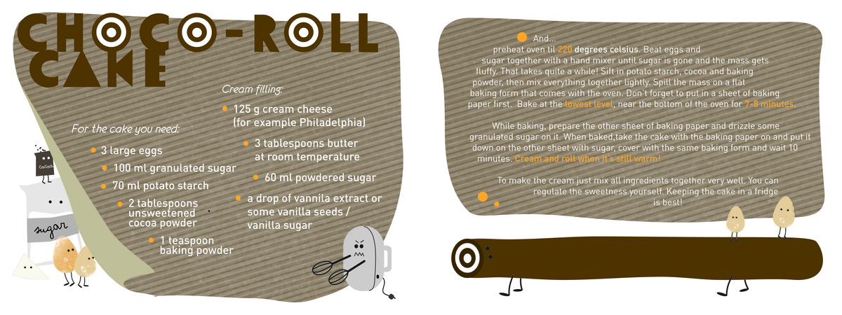 Choco-Roll Cake by Kristina Alijosiute