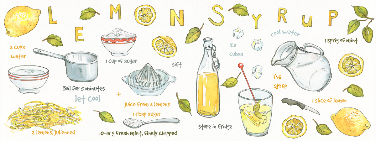 Lemon Syrup by Suzanne de Nies