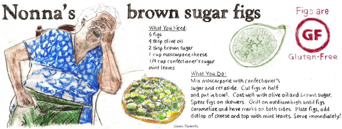 Nonna's Brown Sugar Figs by Sarah Platanitis