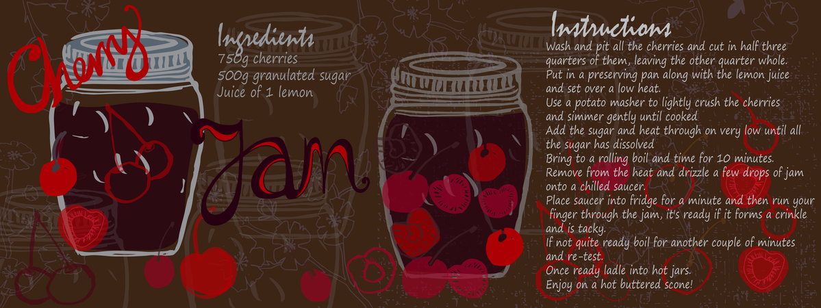 Cherry Jam by michelle kral Cherry jam
