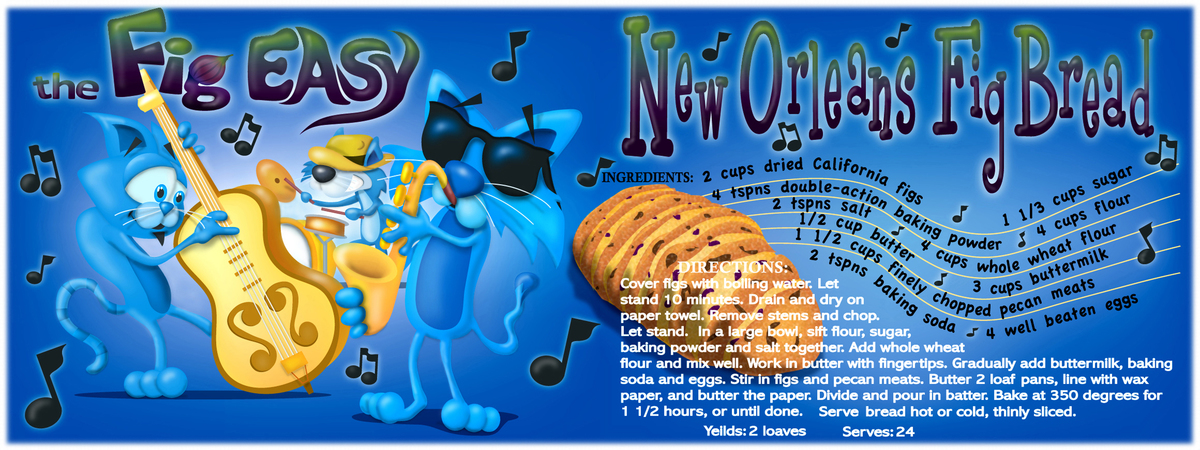 The Fig Easy (New Orleans Fig Bread) by Jack Foster