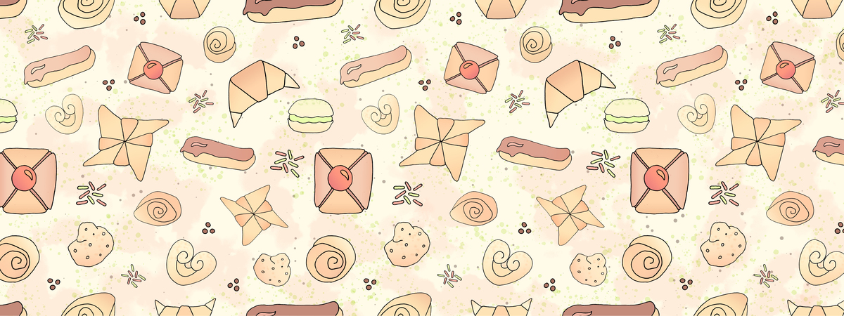 A Feast of Pastries! by Cécile