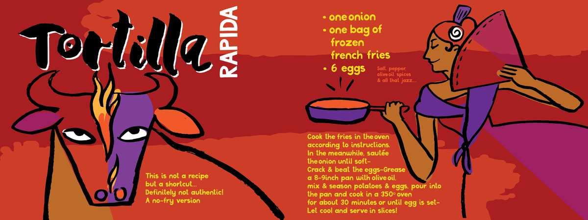 Tortilla Rapida by Leticia Plate