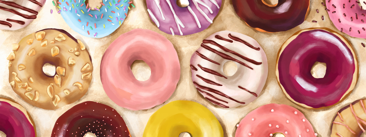 Donuts Pattern by Vero Gobet
