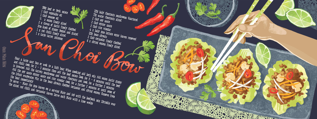 San Choi Bow by Ohn Mar Win