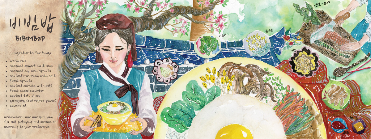 BiBimBaP the King's food by Maria Pete Kim