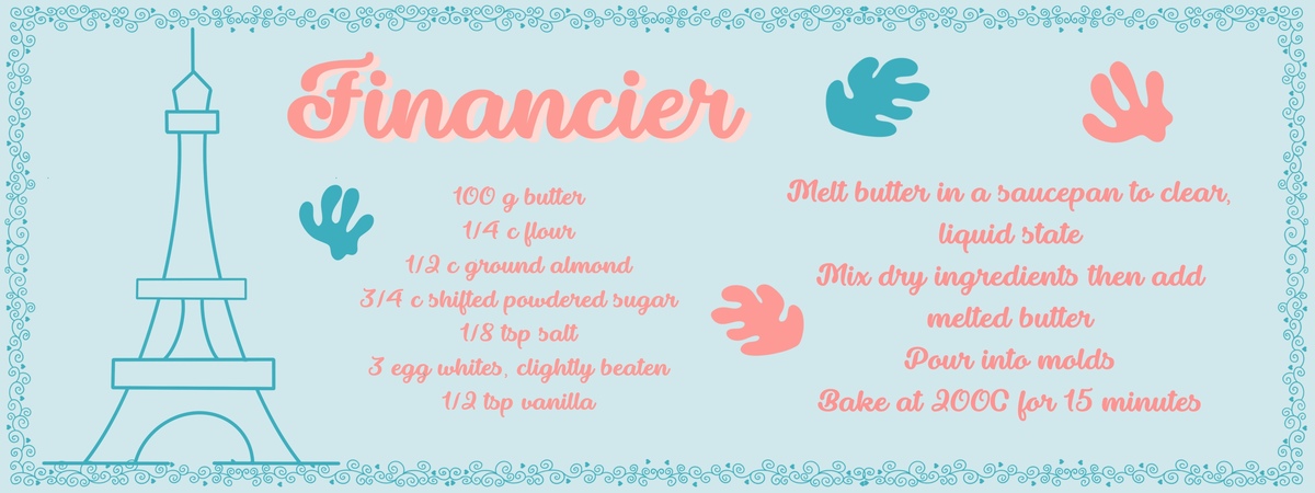 Financier by Elaine Vitikainen