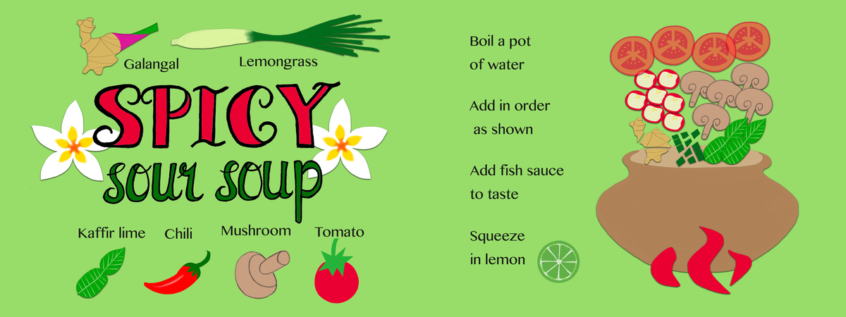 Spicy Sour Soup by Elaine Vitikainen