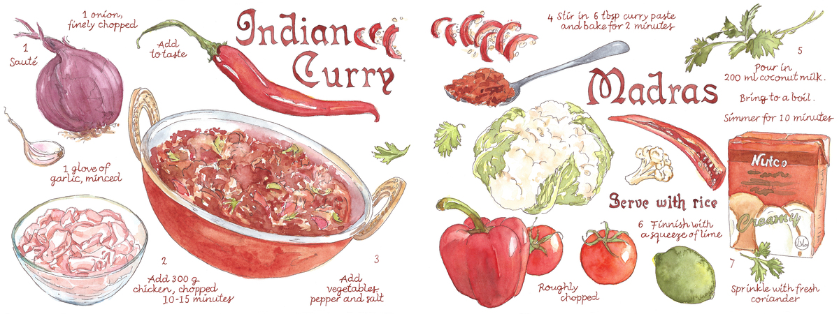Indian Curry by Suzanne de Nies