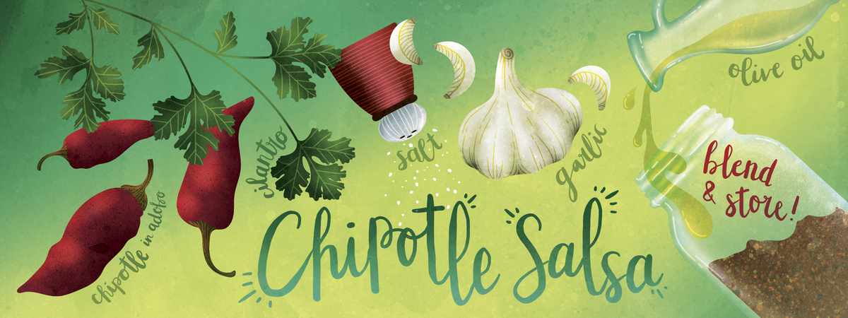 Mami's Chipotle Salsa by Mariel Cartin